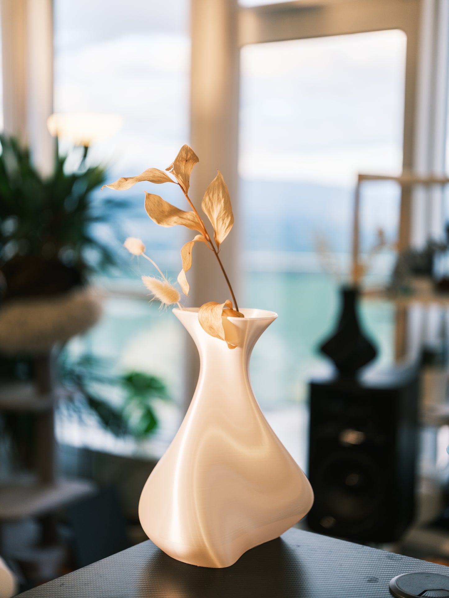 Ivory-Silky Vase